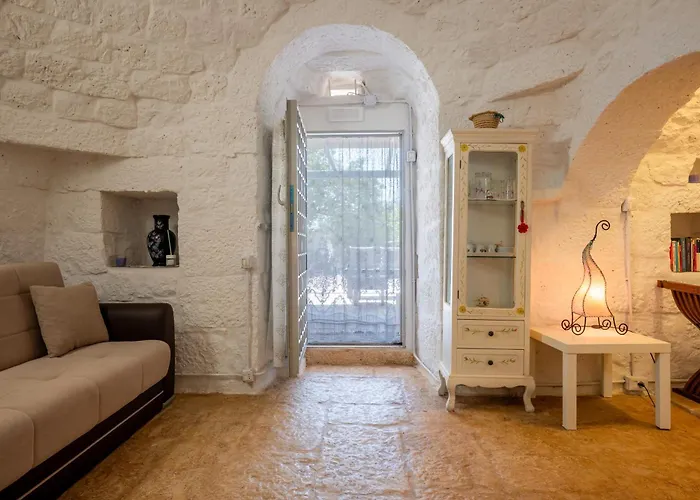 度假居 Antico Trullo Pasquale Con Piscina 奥斯图尼