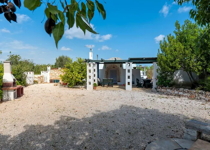 Antico Trullo Pasquale Con Piscina