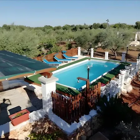 Antico Trullo Pasquale Con Piscina *
